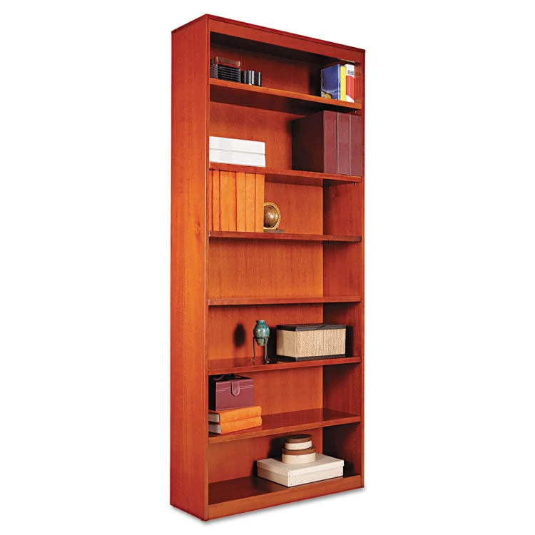 Alera Square Corner Wood Bookcase - ALEBCS 2 Alera Square Corner Wood Bookcase - ALEBCS - Image 2