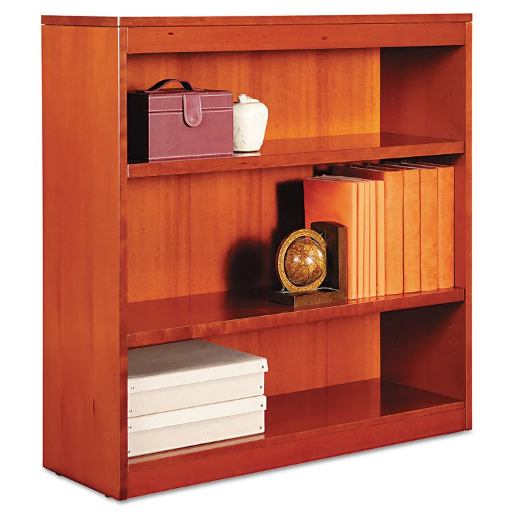 Alera Square Corner Wood Bookcase - ALEBCS 4 Alera Square Corner Wood Bookcase - ALEBCS - Image 4