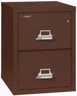 FireKing 2 Drawers Letter 25 - 25-Inch Deep High-Security Vertical File - 2-1825-C -Cramer Sales Store 2 1825 CBR closed