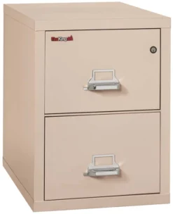 FireKing 2 Drawers Letter 31 1/2" Depth Classic High Security Vertical File Cabinet - 2-1831-C -Cramer Sales Store 2 1831 CCH closed