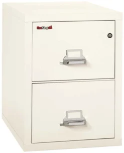 FireKing 2 Drawers Letter 31 1/2" Depth Classic High Security Vertical File Cabinet - 2-1831-C -Cramer Sales Store 2 1831 CIW closed