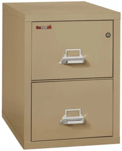 FireKing 2 Drawers Letter 31 1/2" Depth Classic High Security Vertical File Cabinet - 2-1831-C -Cramer Sales Store 2 1831 CSA closed