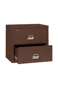 FireKing 2 Drawers Lateral 31" Wide Classic High Security Lateral File Cabinet - 2-3122-C -Cramer Sales Store 2 3122 C Brown 2