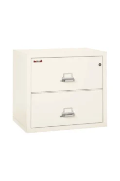 FireKing 2 Drawers Lateral 31" Wide Classic High Security Lateral File Cabinet - 2-3122-C -Cramer Sales Store 2 3122 CIvoryWhite