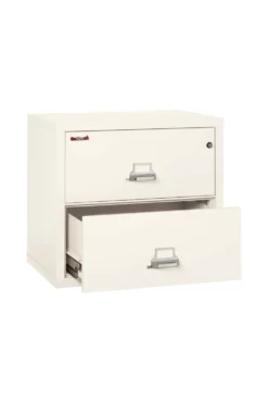 FireKing 2 Drawers Lateral 31" Wide Classic High Security Lateral File Cabinet - 2-3122-C -Cramer Sales Store 2 3122 CIvoryWhite 2