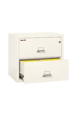 FireKing 2 Drawers Lateral 31" Wide Classic High Security Lateral File Cabinet - 2-3122-C -Cramer Sales Store 2 3122 CIvoryWhite 3