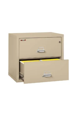 FireKing 2 Drawers Lateral 31" Wide Classic High Security Lateral File Cabinet - 2-3122-C -Cramer Sales Store 2 3122 CParchment 2