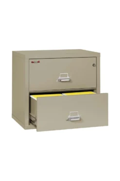 FireKing 2 Drawers Lateral 31" Wide Classic High Security Lateral File Cabinet - 2-3122-C -Cramer Sales Store 2 3122 CPewter 2