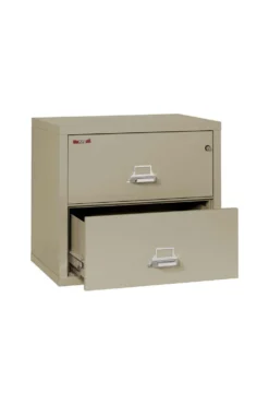 FireKing 2 Drawers Lateral 31" Wide Classic High Security Lateral File Cabinet - 2-3122-C -Cramer Sales Store 2 3122 CPewter 3
