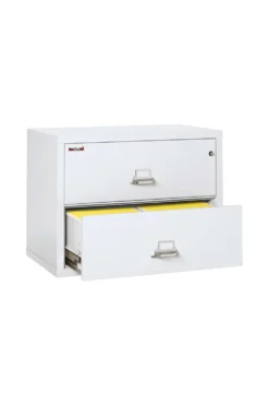FireKing 2 Drawers Lateral 38" Wide Classic High Security Lateral File Cabinet - 2-3822-C 24 FireKing 2 Drawers Lateral 38" Wide Classic High Security Lateral File Cabinet - 2-3822-C -Cramer Sales Store 2 3822 CArticWhite 3