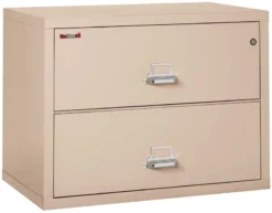 FireKing 2 Drawers Lateral 38" Wide Classic High Security Lateral File Cabinet - 2-3822-C 30 FireKing 2 Drawers Lateral 38" Wide Classic High Security Lateral File Cabinet - 2-3822-C -Cramer Sales Store 2 3822 CCH closed