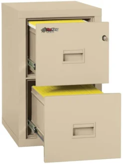 FireKing 2 Drawers Let./Leg. 22" Depth Turtle - Space-Saving Vertical File Cabinet - 2R1822-C 12 FireKing 2 Drawers Let./Leg. 22" Depth Turtle - Space-Saving Vertical File Cabinet - 2R1822-C -Cramer Sales Store 2R1822 CPA openfull 1