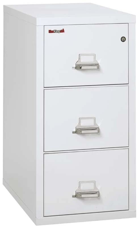 FireKing 3 Drawers Letter 31 1/2" Depth Classic High Security Vertical File Cabinet - 3-1831-C 2 FireKing 3 Drawers Letter 31 1/2" Depth Classic High Security Vertical File Cabinet - 3-1831-C - Image 2