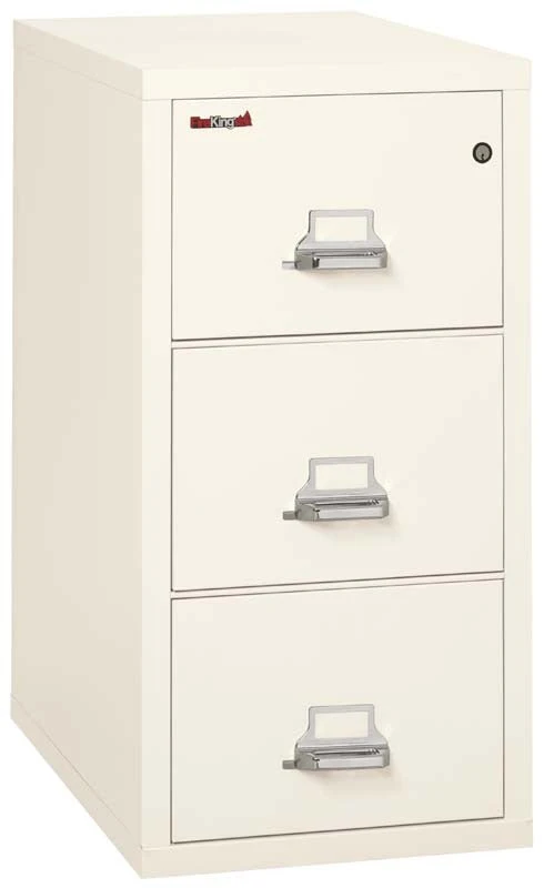FireKing 3 Drawers Letter 31 1/2" Depth Classic High Security Vertical File Cabinet - 3-1831-C 8 FireKing 3 Drawers Letter 31 1/2" Depth Classic High Security Vertical File Cabinet - 3-1831-C - Image 8
