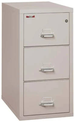 FireKing 3 Drawers Letter 31 1/2" Depth Classic High Security Vertical File Cabinet - 3-1831-C 24 FireKing 3 Drawers Letter 31 1/2" Depth Classic High Security Vertical File Cabinet - 3-1831-C -Cramer Sales Store 3 1831 CPL closed