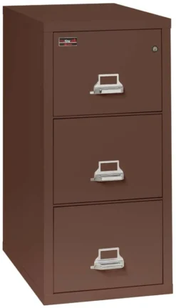 FireKing 3 Drawers Legal 31" Depth 2 Hour Vertical High-Security File Cabinet - 3-1943-2 -Cramer Sales Store 3 1943 C2BR closed f4b49e98 64af 404d b4a2 38df6281be95