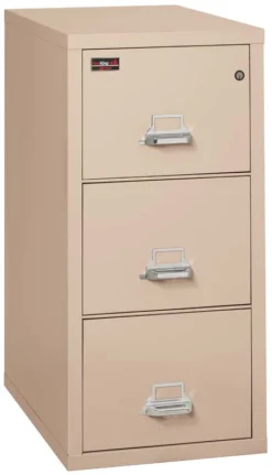FireKing 3 Drawers Legal 31" Depth 2 Hour Vertical High-Security File Cabinet - 3-1943 -Cramer Sales Store 3 2144 C2CH closed e16500cc 22cb 4c3b 9b2c 637b8f5d230e