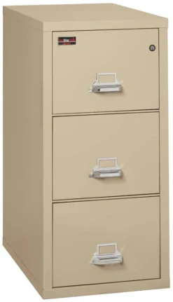 FireKing 3 Drawers Legal 31" Depth 2 Hour Vertical High-Security File Cabinet - 3-1943 -Cramer Sales Store 3 2144 C2PA closed 17ae548c 2064 4ad6 8fea f0b0716a4001