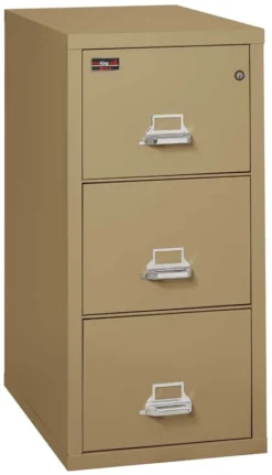 FireKing 3 Drawers Legal 31" Depth 2 Hour Vertical High-Security File Cabinet - 3-1943 -Cramer Sales Store 3 2144 C2SA closed bcd14aa1 e854 4a7d 8bdc 11d89f3d958a