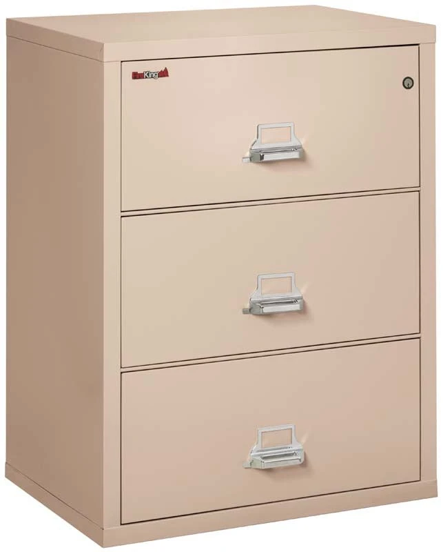 FireKing 3 Drawers Lateral 31" Wide Classic High Security Lateral File Cabinet - 3-3122-C 10 FireKing 3 Drawers Lateral 31" Wide Classic High Security Lateral File Cabinet - 3-3122-C - Image 10