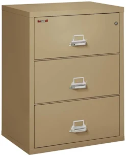 FireKing 3 Drawers Lateral 31" Wide Classic High Security Lateral File Cabinet - 3-3122-C 24 FireKing 3 Drawers Lateral 31" Wide Classic High Security Lateral File Cabinet - 3-3122-C -Cramer Sales Store 3 3122 CSA closed
