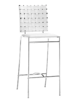 Criss Cross Counter Chair 39"H - 2 Chairs Per Order By ZUO