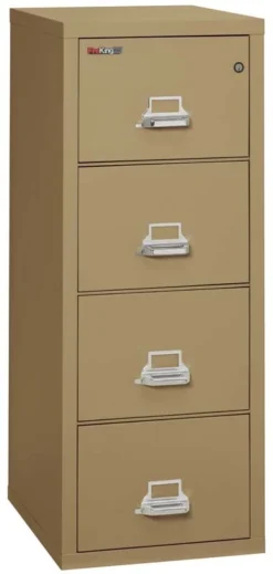FireKing 4 Drawers Letter 25 - 25-Inch Deep High-Security Vertical File - 4-1825-C -Cramer Sales Store 4 1825 CSA closed db040de9 1985 459c 98f2 08d6205d34f5