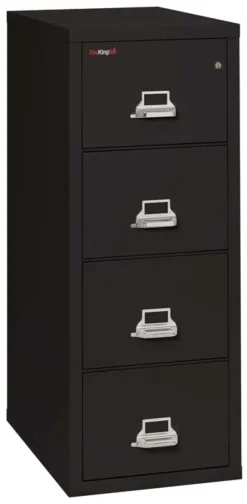 FireKing 4 Drawers Letter 31 1/2" Depth Classic High Security Vertical File Cabinet - 4-1831-C 25 FireKing 4 Drawers Letter 31 1/2" Depth Classic High Security Vertical File Cabinet - 4-1831-C -Cramer Sales Store 4 1831 CBL closed