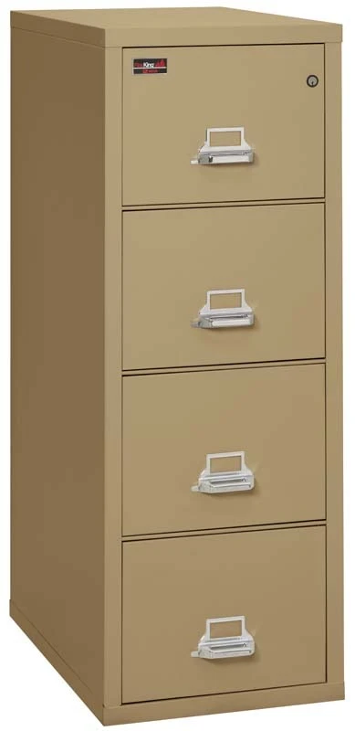 FireKing 4 Drawers Legal 32" Depth 2 Hour Vertical High-Security File Cabinet - 4-2157-2 5 FireKing 4 Drawers Legal 32" Depth 2 Hour Vertical High-Security File Cabinet - 4-2157-2 - Image 5