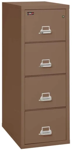 FireKing 4 Drawers Legal 32" Depth 2 Hour Vertical High-Security File Cabinet - 4-2157-2 23 FireKing 4 Drawers Legal 32" Depth 2 Hour Vertical High-Security File Cabinet - 4-2157-2 -Cramer Sales Store 4 2157 C2TN closed