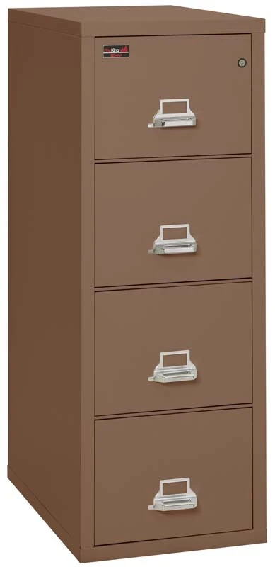 FireKing 4 Drawers Legal 32" Depth 2 Hour Vertical High-Security File Cabinet - 4-2157-2 4 FireKing 4 Drawers Legal 32" Depth 2 Hour Vertical High-Security File Cabinet - 4-2157-2 - Image 4