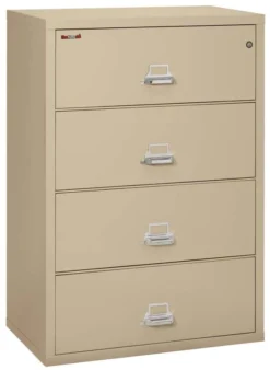 FireKing 4 Drawers Lateral 38" Wide Classic High Security Lateral File Cabinet - 4-3822-C -Cramer Sales Store 4 3822 CPA closed f0b0fcd1 98d5 4cf2 a182 a3935029a863