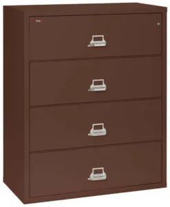 FireKing 4 Drawers Lateral 44" Wide Classic High Security Lateral File Cabinet - 4-4422-C 29 FireKing 4 Drawers Lateral 44" Wide Classic High Security Lateral File Cabinet - 4-4422-C -Cramer Sales Store 4 4422 CBR closed