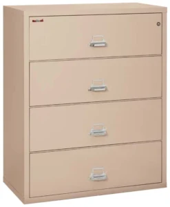 FireKing 4 Drawers Lateral 44" Wide Classic High Security Lateral File Cabinet - 4-4422-C 28 FireKing 4 Drawers Lateral 44" Wide Classic High Security Lateral File Cabinet - 4-4422-C -Cramer Sales Store 4 4422 CCH closed