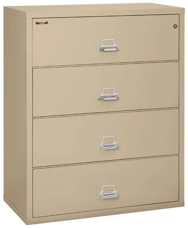 FireKing 4 Drawers Lateral 44" Wide Classic High Security Lateral File Cabinet - 4-4422-C 17 FireKing 4 Drawers Lateral 44" Wide Classic High Security Lateral File Cabinet - 4-4422-C - Image 17
