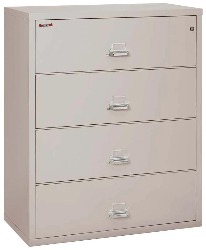 FireKing 4 Drawers Lateral 44" Wide Classic High Security Lateral File Cabinet - 4-4422-C 19 FireKing 4 Drawers Lateral 44" Wide Classic High Security Lateral File Cabinet - 4-4422-C - Image 19