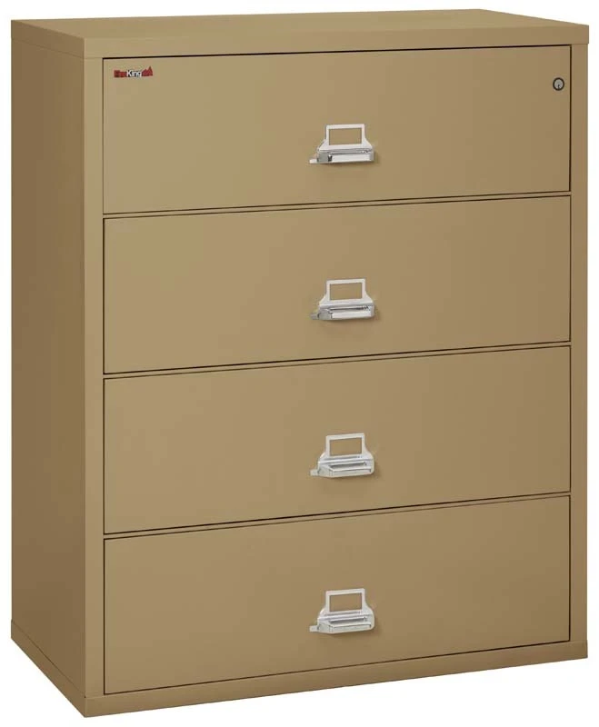 FireKing 4 Drawers Lateral 44" Wide Classic High Security Lateral File Cabinet - 4-4422-C 20 FireKing 4 Drawers Lateral 44" Wide Classic High Security Lateral File Cabinet - 4-4422-C - Image 20