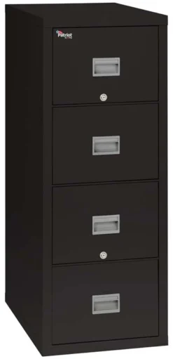 FireKing 4 Drw Ltr / Lgl 25" Depth Patriot Series File Cabinets - 4P1825-C -Cramer Sales Store 4P1825 CBL closed
