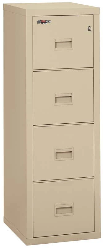 FireKing 4 Drawers Let/Leg. 22" Depth Turtle - Space-Saving Vertical File Cabinet - 4R1822-C 12 FireKing 4 Drawers Let/Leg. 22" Depth Turtle - Space-Saving Vertical File Cabinet - 4R1822-C - Image 12