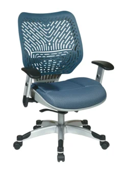 Unique Self Adjusting Blue Mist Spaceflex Back Managers Chair By Office Star - 86-M77C625R