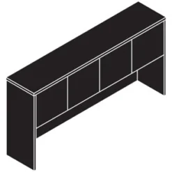 CHERRYMAN AMBER 71" HUTCH OPTIONAL 4 DOORS A426