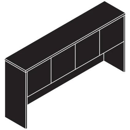 CHERRYMAN AMBER 66" HUTCH OPTIONAL 4 DOOR A446 1 CHERRYMAN AMBER 66" HUTCH OPTIONAL 4 DOOR A446