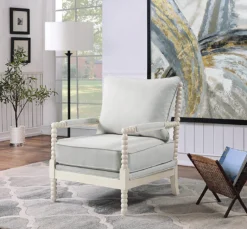 Ave Six By Office Star Products CAMILA SPINDLE CHAIR - KLE-L32 -Cramer Sales Store CMA P67 Room Set 1