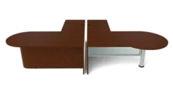 Cherryman Jade P Top Desk With Return