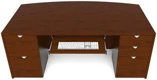 Cherryman Jade Executive Bowfront Desk 1 Cherryman Jade Executive Bowfront Desk