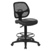 Work Smart Deluxe Screen Back Drafting Chair With Adjustable Footring By Office Star - DC2990V