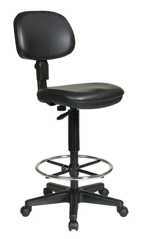 Sculptured Seat And Back Drafting Chair By Office Star - DC517 2 Sculptured Seat And Back Drafting Chair By Office Star - DC517 - Image 2