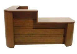 Faustino's Wood Lobby And Reception Desks -Cramer Sales Store Faustino Wood Lobby Desk 10