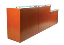 Faustino's Wood Lobby And Reception Desks -Cramer Sales Store Faustino Wood Lobby Desk 11