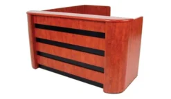 Faustino's Wood Lobby And Reception Desks -Cramer Sales Store Faustino Wood Lobby Desk 5